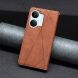 Чехол-книжка с карманами UniCase Geometric Pattern для Xiaomi Poco X8 Pro Max - Brown (408925Z). Фото 6 из 11