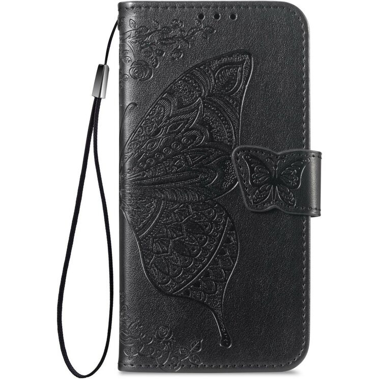 Чохол-книжка з малюнком UniCase Butterfly Pattern для OPPO Reno 16 / 16 Pro - Black (413214B) Чохол-книжка з малюнком UniCase Butterfly Pattern для OPPO Reno 16 / 16 Pro - Black: фото 4 з 14