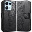 Чехол-книжка с рисунком UniCase Butterfly Pattern для OPPO Reno 16 / 16 Pro - Black (413214B)