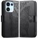 Чохол-книжка з малюнком UniCase Butterfly Pattern для OPPO Reno 16 / 16 Pro - Black (413214B). Фото 1 з 14
