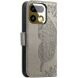 Чехол-книжка с рисунком UniCase Butterfly Pattern для Realme 16 Pro - Grey (428030H). Фото 6 из 9