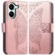 Чохол-книжка з малюнком UniCase Butterfly Pattern для Xiaomi Poco X8 Pro - Rose Gold (409026RG). Фото 1 з 10