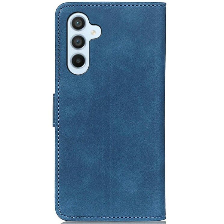 Чехол-книжка с застежкой KHAZNEH Retro Wallet для Samsung Galaxy A37 (A376) - Blue: фото 4 из 6
