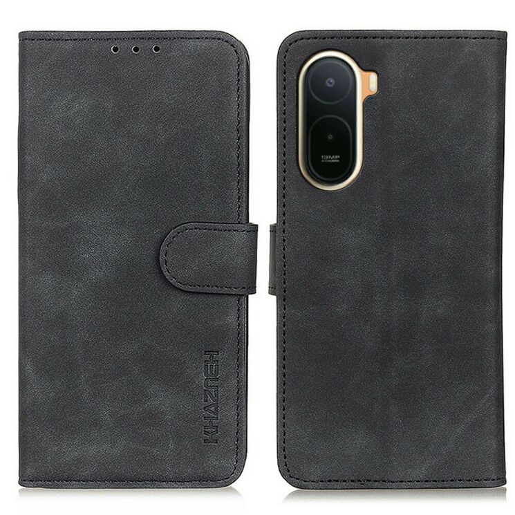Чехол-книжка с застежкой KHAZNEH Retro Wallet для Xiaomi Redmi A7 Pro - Black (409715B) Чехол-книжка с застежкой KHAZNEH Retro Wallet для Xiaomi Redmi A7 Pro - Black: фото 1 из 8