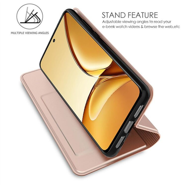 Чохол-книжка UniCase Business Wallet для Realme 16 Pro - Rose Gold: фото 2 з 7