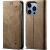 Чехол-книжка UniCase Jeans Wallet для Apple iPhone 16 Pro Max - Khaki: фото 1 из 6