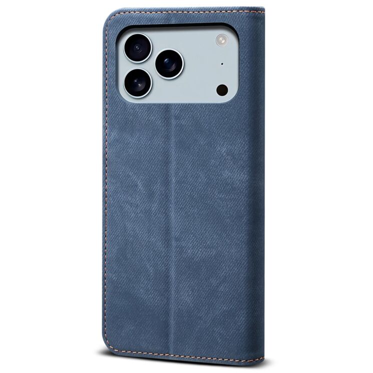 Чохол-книжка UniCase Jeans Wallet для Apple iPhone 17 Pro - Blue: фото 6 з 6