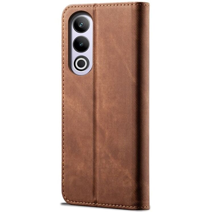 Чехол-книжка UniCase Jeans Wallet для OnePlus Ace 3V - Coffee: фото 6 из 6