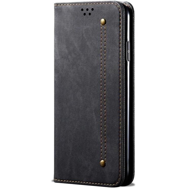 Чехол-книжка UniCase Jeans Wallet для Realme 13 Pro / 13 Pro Plus - Black: фото 5 из 6