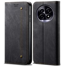 Чехол-книжка UniCase Jeans Wallet для Realme 13 Pro / 13 Pro Plus - Black: фото 1 из 6