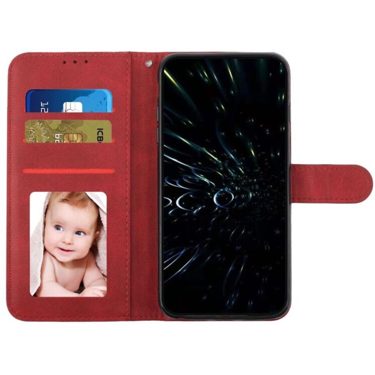 Чехол-книжка UniCase Jet Cover для Apple iPhone 16e - Red: фото 5 из 10