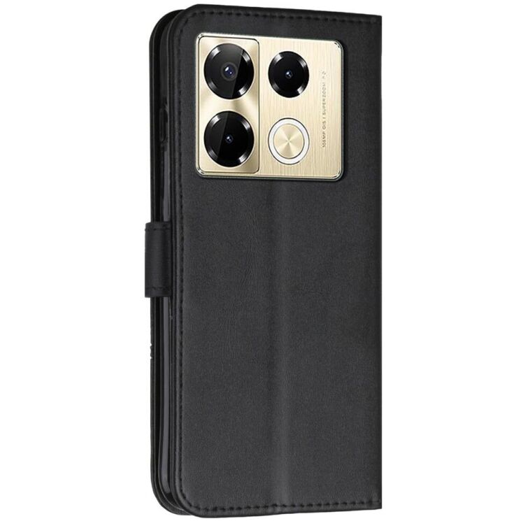 Чехол-книжка UniCase Jet Cover для Infinix Note 40 Pro - Black: фото 5 из 11