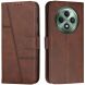 Чехол-книжка UniCase Jet Cover для OPPO Reno 12 F/FS - Brown (360105Z). Фото 1 из 10
