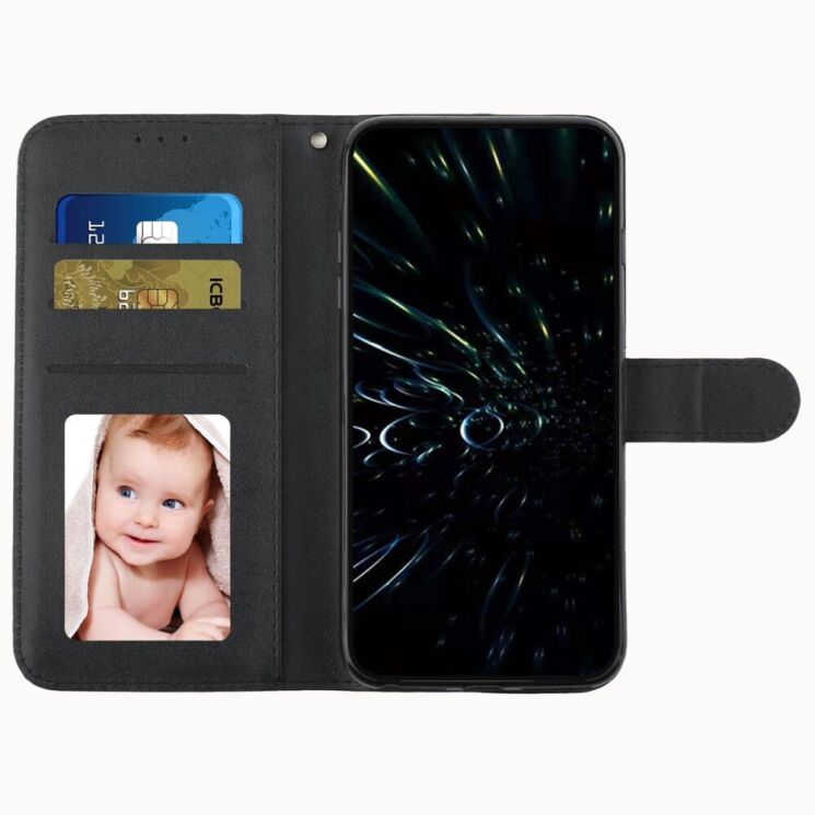Чехол-книжка UniCase Jet Cover для Xiaomi Redmi Note 14 Pro 5G / Note 14 Pro Plus / Poco X7 - Black: фото 2 из 10