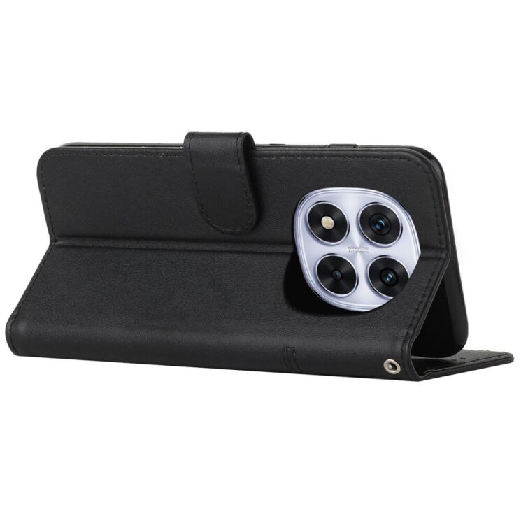 Чехол-книжка UniCase Jet Cover для Xiaomi Redmi Note 14 Pro 5G / Note 14 Pro Plus / Poco X7 - Black: фото 3 из 10