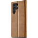 Чехол LC.IMEEKE Wallet Case для Samsung Galaxy S22 Ultra - Light Brown (289933LZ). Фото 4 из 10