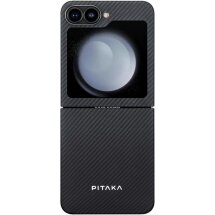 Чехол Pitaka MagEZ Case 5 (FF) для Samsung Galaxy Flip 6 FBFLIP6 - Black / Grey: фото 1 из 11