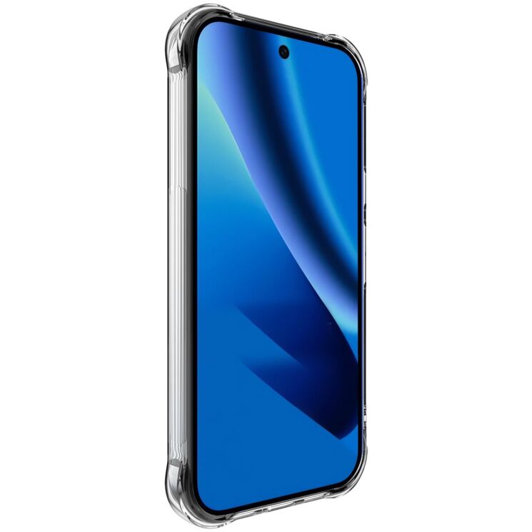Чохол з посиленими кутами IMAK Airbag MAX Case для Google Pixel 10a - Transparent: фото 2 з 8