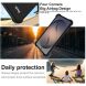 Чехол с усиленными углами IMAK Airbag Sand Case для Samsung Galaxy S26 (S942) - Matte Black (407259B). Фото 5 из 9