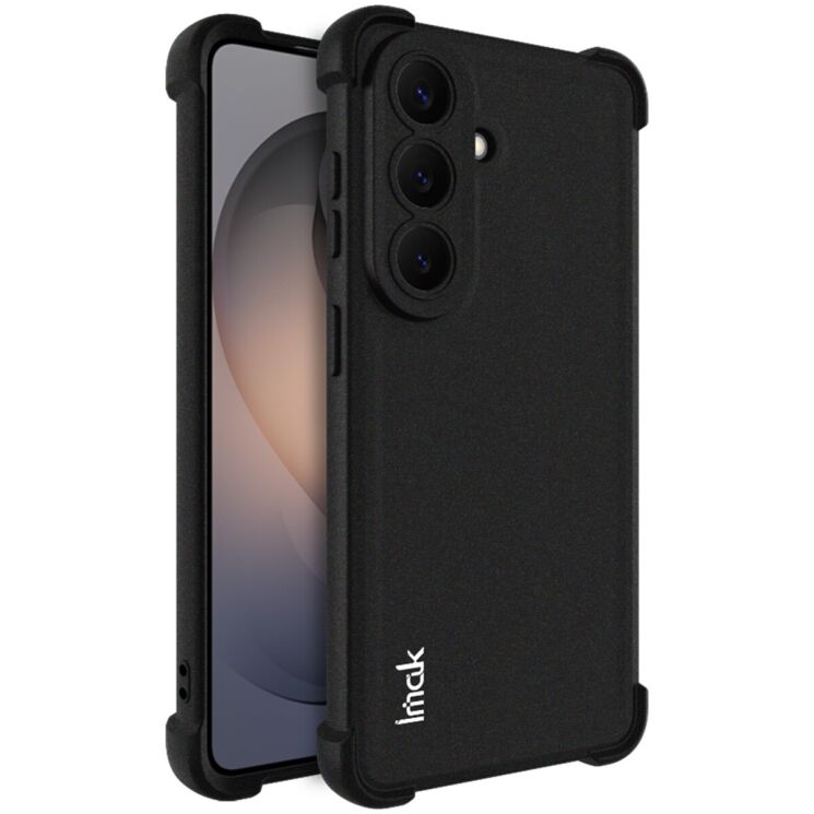 Чехол с усиленными углами IMAK Airbag Sand Case для Samsung Galaxy S26 (S942) - Matte Black: фото 1 из 9