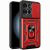 Чохол із захистом камери Deexe Armor Shield для Motorola Moto G75 - Red: фото 1 з 9