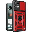 Чохол із захистом камери Deexe Armor Shield для Nothing Phone (3a) Lite - Red (405427R)