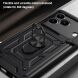 Чехол с защитой камеры Deexe Armor Shield для TECNO Spark 50 - Black (432402B). Фото 8 из 9