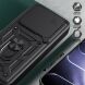 Чехол с защитой камеры Deexe Armor Shield для TECNO Spark 50 - Black (432402B). Фото 6 из 9