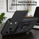 Чехол с защитой камеры Deexe Armor Shield для TECNO Spark 50 - Black (432402B). Фото 5 из 9