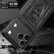 Чехол с защитой камеры Deexe Armor Shield для TECNO Spark 50 - Black (432402B). Фото 3 из 9