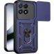 Чохол із захистом камери Deexe Armor Shield для Xiaomi Poco F9 Pro - Blue (429125L). Фото 1 з 9