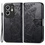 Чохол-книжка з малюнком UniCase Butterfly Pattern для Infinix Zero 30 - Black: фото 1 з 8