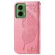 Чехол UniCase Butterfly Pattern для Motorola Moto G35 - Pink (367911P). Фото 6 из 7