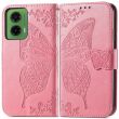 Чехол UniCase Butterfly Pattern для Motorola Moto G35 - Pink (367911P)