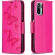 Чохол UniCase Butterfly Pattern для Xiaomi Redmi Note 10 / Note 10s / Poco M5s - Rose (278543M)