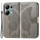 Чехол UniCase Butterfly Pattern для Xiaomi Redmi Note 13 Pro 4G / Poco M6 Pro - Grey (345756H). Фото 1 из 8