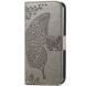 Чехол UniCase Butterfly Pattern для Xiaomi Redmi Note 13 Pro 4G / Poco M6 Pro - Grey (345756H). Фото 4 из 8