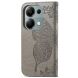 Чехол UniCase Butterfly Pattern для Xiaomi Redmi Note 13 Pro 4G / Poco M6 Pro - Grey (345756H). Фото 5 из 8