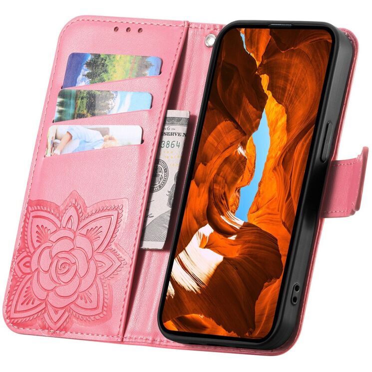 Чехол UniCase Butterfly Pattern для ZTE Blade A76 - Pink: фото 2 из 10