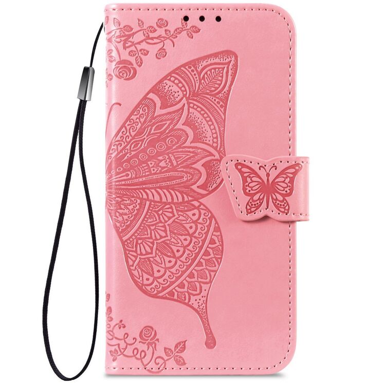 Чехол UniCase Butterfly Pattern для ZTE Blade A76 - Pink: фото 5 из 10