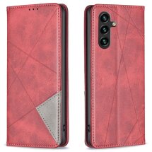 Чехол UniCase Geometric Pattern для Samsung Galaxy A36 (A366) - Red: фото 1 из 6