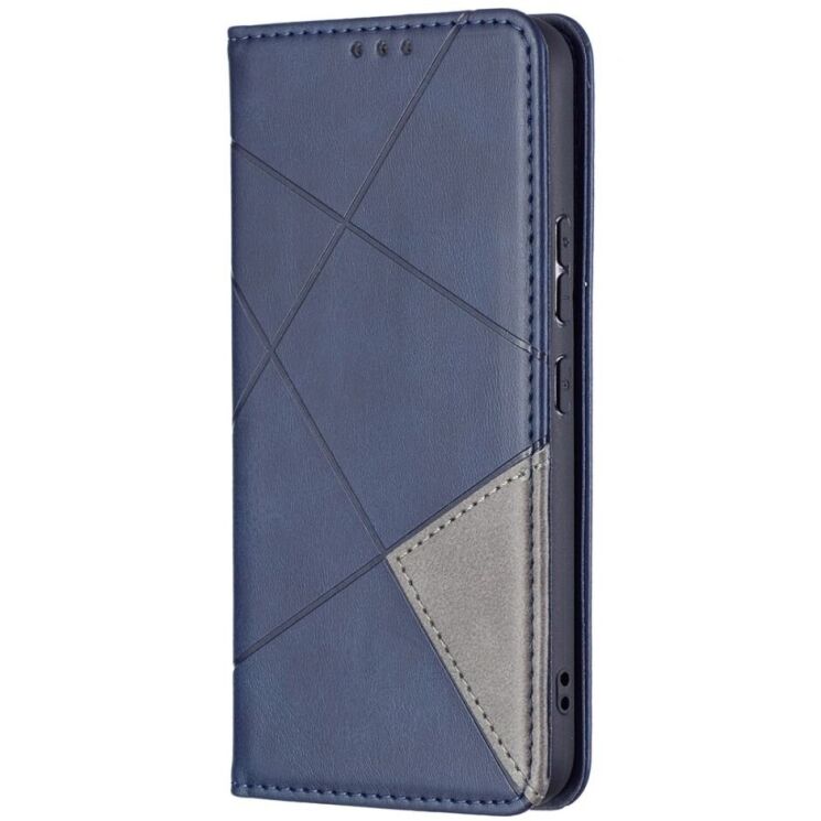 Чехол UniCase Geometric Pattern для Samsung Galaxy S22 (S901) - Blue: фото 2 из 9
