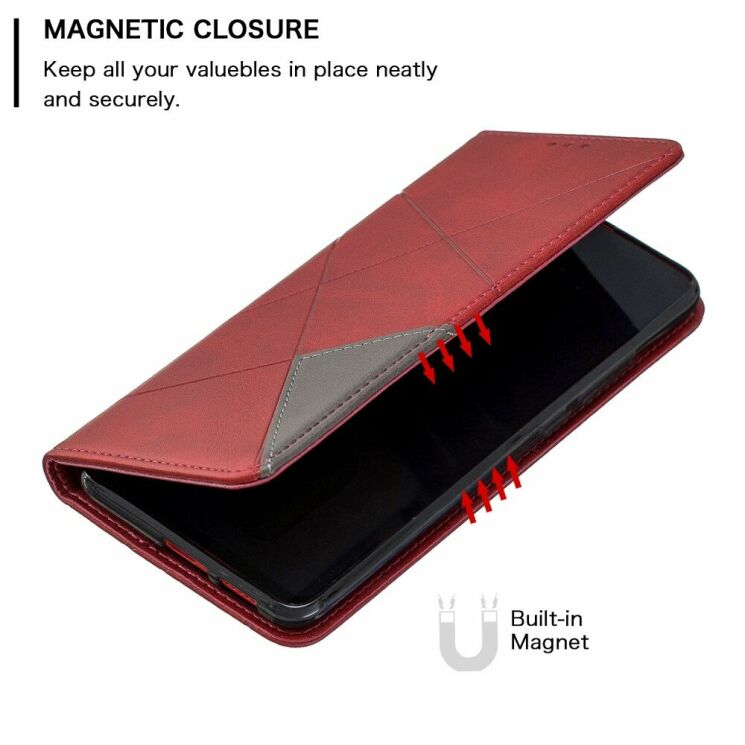 Чохол UniCase Geometric Pattern для Xiaomi Mi 9T / Mi 9T Pro / Redmi K20 / Redmi K20 Pro - Red: фото 3 з 9