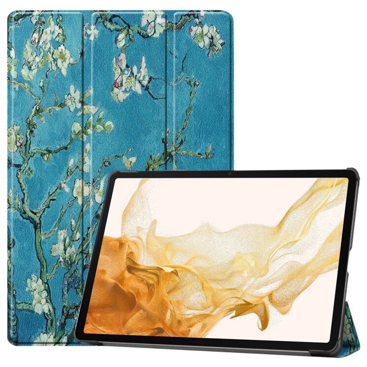 Чехол UniCase Life Style для Samsung Galaxy Tab S10 Plus - Apricot Blossom: фото 1 из 9