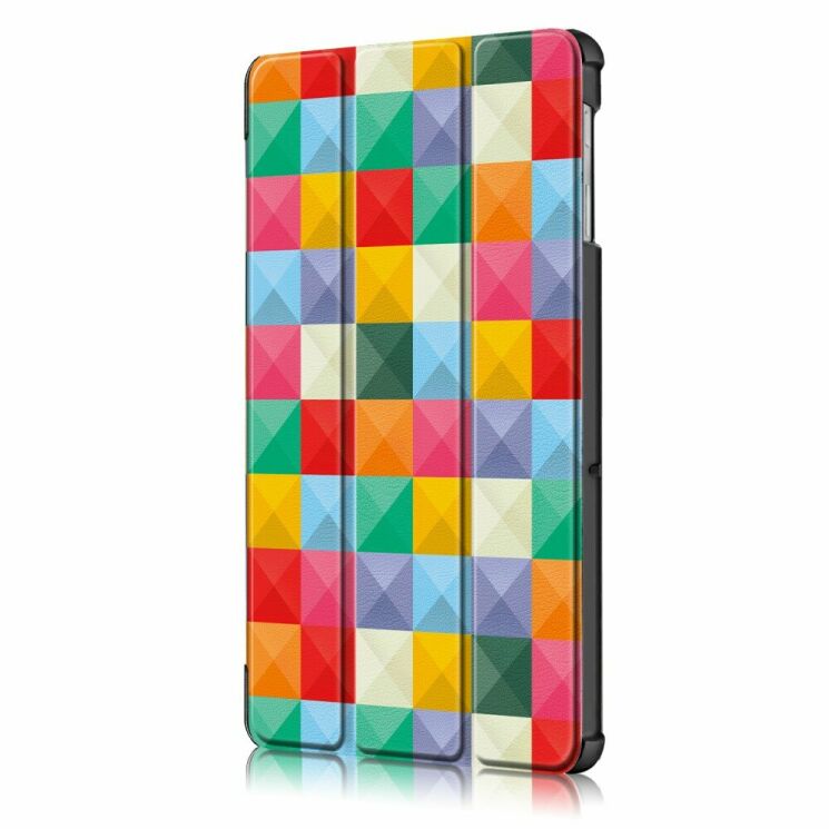 Чехол UniCase Life Style для Samsung Galaxy Tab S5e 10.5 (T720/725) - Colorful Triangles Grids: фото 4 из 10