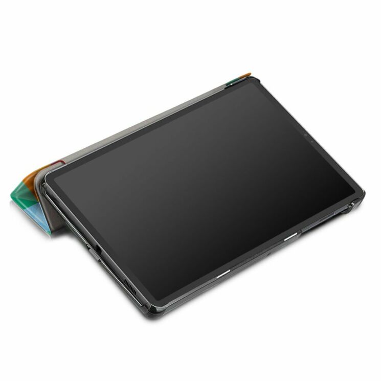 Чехол UniCase Life Style для Samsung Galaxy Tab S5e 10.5 (T720/725) - Colorful Triangles Grids: фото 8 из 10