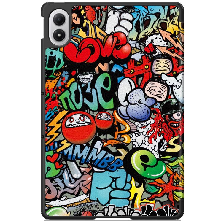 Чехол UniCase Life Style для Xiaomi Redmi Pad 2 Pro - Graffiti: фото 2 из 9