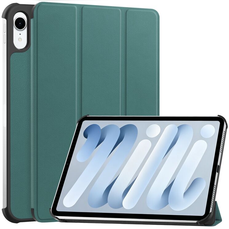Чехол UniCase Slim для iPad mini 8 - Blackish Green: фото 1 из 10
