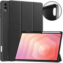 Чехол UniCase Soft UltraSlim для Samsung Galaxy Tab S12 Ultra - Black: фото 1 из 10