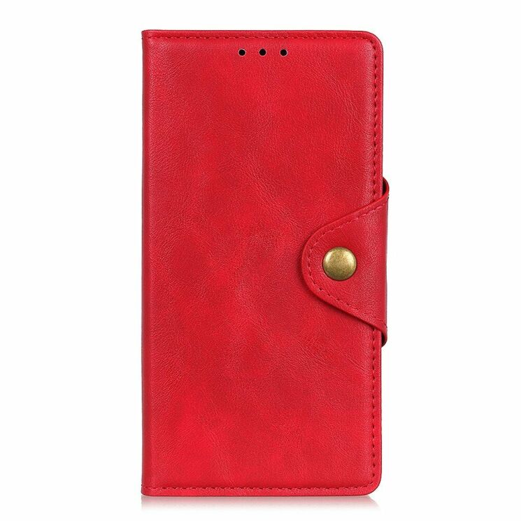 Чехол UniCase Vintage Wallet для Samsung Galaxy M11 (M115) - Red: фото 6 из 13